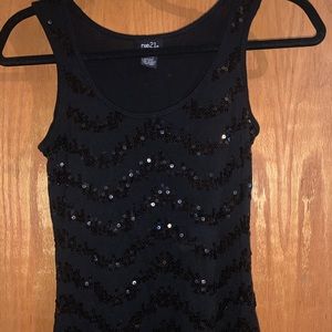 Rue21 black with sequence tank Small
